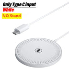 15W For Magsafe Wireless Charger Phone Charge Pad For iPhone 17 16 15 14 13 12 Pro Max AirPods 4/3 Pro Fast Charging Station - HappyHive