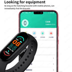 M6 Smart Watch Men Women Fitness Smart Bracelet Sports Band Heart Rate Blood Pressure Monitor Waterproof Multi-function Watches - HappyHive